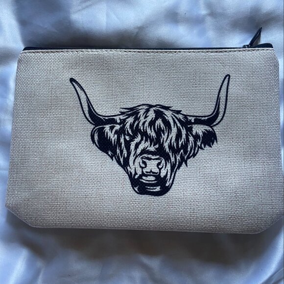 Accessories - Cute Cow Farm Animal Makeup Cosmetics Travel Bag